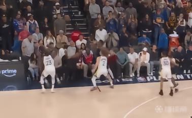 船勇裁判报告：在格林抢断边线球之前，快船已经5秒违例