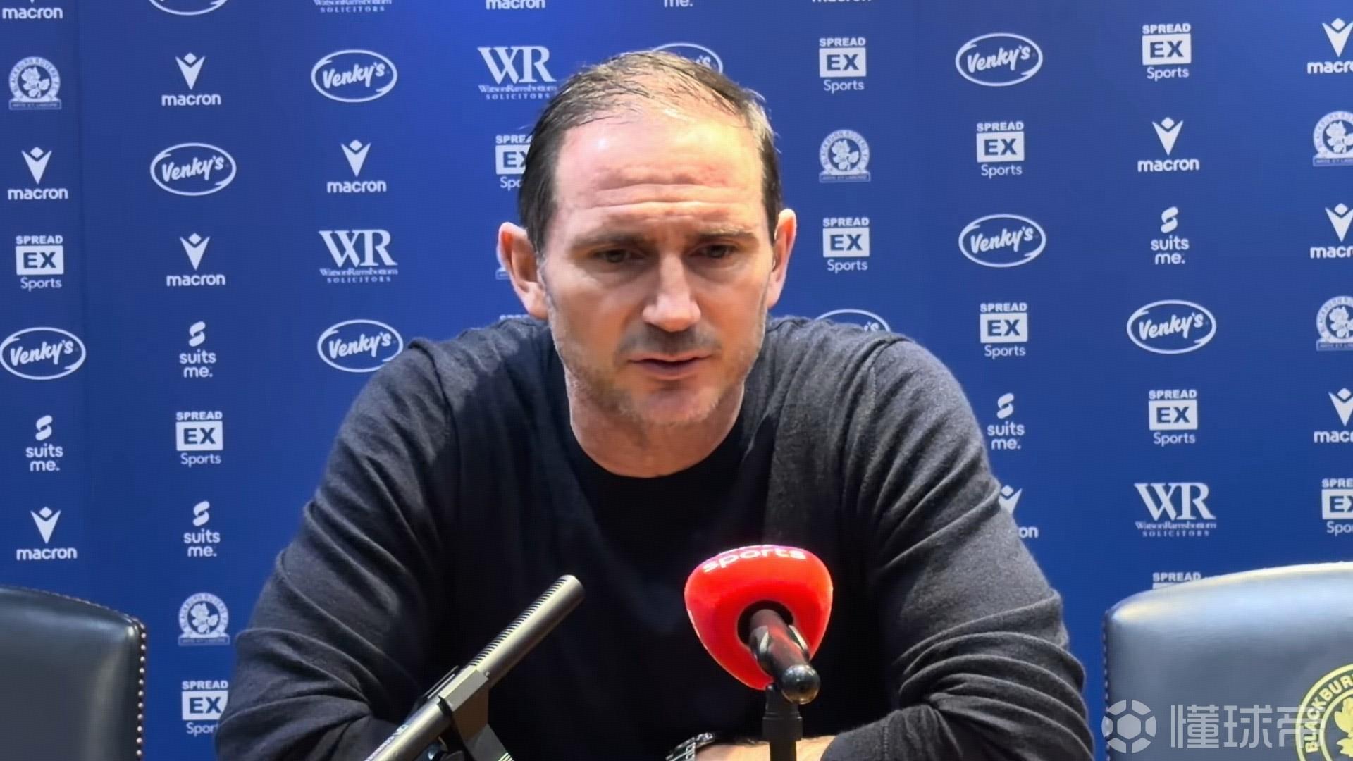 兰帕德：我现在的主要目标是努力赢得英冠冠军